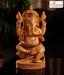 Aapno Rajasthan Carved Lord Ganesha With Mooshak Figurine