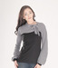 Athena Classy Black-White Top