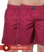 Tommy Hilfiger Maroon Boxer Shorts Pack of 2