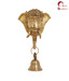 Home Sparkle Golden Brass Ganesha Bell Wall Hanging