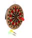 Wood-O-Plast Dart Board-12 Inches+3 Darts