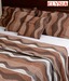 Elysia Cotton Brown Bed Cover Set