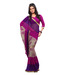 Fabdeal Stylish Pink-Purple Printed Saree