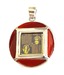 Dijyo Hanuman Chalisa & Ganesh Stotra Red Onyx Pendant