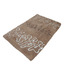Elysia Beige Abstract-design Tufted Bathmat