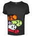 Incynk Black Mad Fingers T Shirt