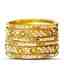 Aadya Exquisite Set Of Golden Lac Bangles