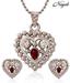 Nayab Ornate AD Studded Pendant set