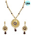 Sia Magnificent Round Traditional Rasrawa Pendant Set