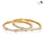 Vatika Jewellers Classy AD Studded Bangle Set