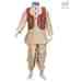 Kilkari Beige-Rust Dhoti Kurta With Jacket For Kids For Kids