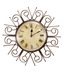 Live n Style Unique Iron & Glass Wall Clock