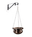 Live n Style Spectacular Iron Hanging Planter With Hanger