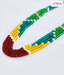 Nisa Pearls Striking Multicoloured Necklace