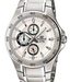 Casio Edifice Brilliant Silver Tone Strap Watch