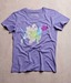 No Ordinary Wear Psychedelic Dog  Purple  Women