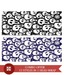 Noise Combo Of Blue & Black Skull Printed Headwraps