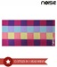 Noise Pink Checkered Woollen Strap Headwrap
