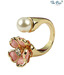 Pari Pretty Pink Flower Pearl Ring