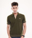 Riverstone Olive Green Men T-Shirts