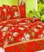 Saaz Dekor Attractive Double Bed Sheet With 2 Pillow Covers