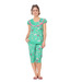 Fort Collins Green Cotton Nightsuit Set
