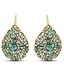 Via Mazzini Oriental Teardrop Earrings