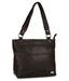 Butterflies Coffee Brown Stitched Handbag