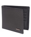 Alvaro Black Textured Self Pattern Wallet