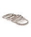 Heritage Inc. Silver Charm Bangle & Kada Set