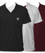 Go Untucked White-Black-Maroon Pack of 3 Polo Neck T-shirts