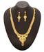 Vendee Gold Plated Taditional Design Necklace Set