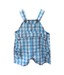 Beebay Blue Checkered Dungaree