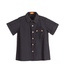 Unamia Solidly Stylish Dark Navy Shirt
