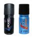 Axe (Marine, Googly) Men Deodorant-150 ml Each