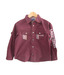 Beebay Maroon Embroidered Boys Shirt For Kids