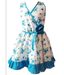 Kilkari Blue Girls Sleeveless Frock For Kids