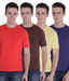 Fort Collins Red-Coffee-Lemon & Inkblue Pack of 4 T-shirts