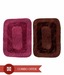 FabLooms Pink & Brown Jute Mat Combo- Set Of 2