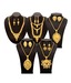 Vendee Divine Festive Combo of Five Gold Plated Necklace & Pendant Sets