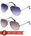 Gansta Cool Aviator Sunglasses - Buy 1 Get 1 Free
