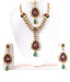 Kriaa Intricately Crafted CZ Necklace Set with Maang Tika