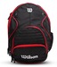 Wilson Black & Red Detailing Waterproof Backpack