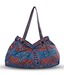 Frolic Brown & Orange Abstract Handbag