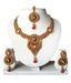 Apsara Floral Grandeur Necklace Set With Maang Tika