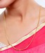 Jewels Of India Golden Scaled Chain