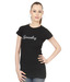 Spanky Black Cotton T-Shirt