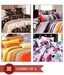 D&Y Set Of Four Colourful & Exquisite Double Bed Sheets