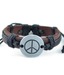 Alpha Man Peace & Safety Thread Woven Bracelet