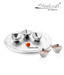 Steelcraft Six Pcs Gorgeous Diya Thali Set